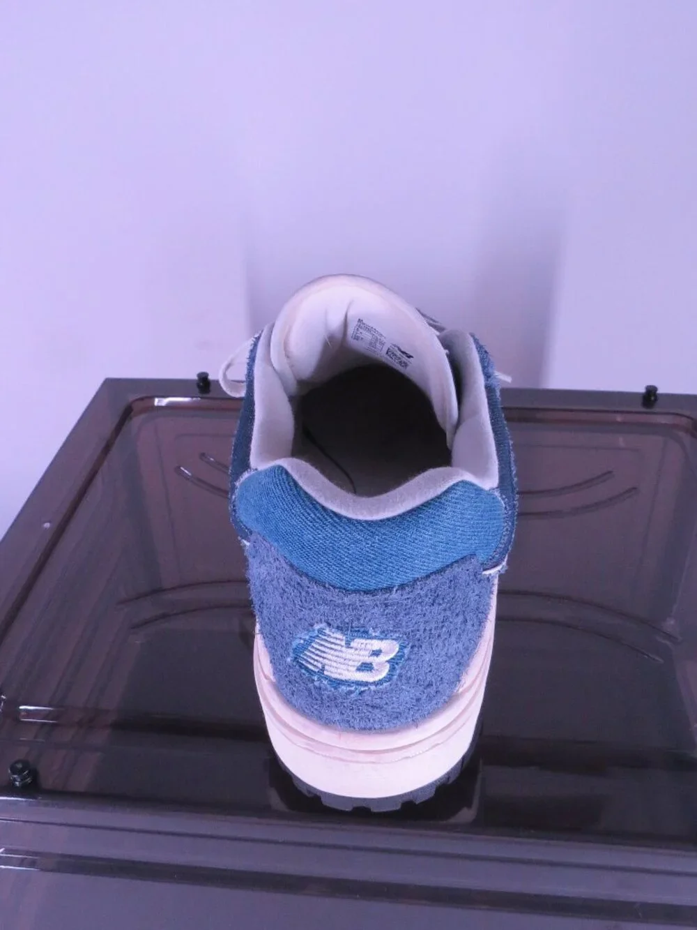New Balance 550 Blue Suede Sneakers | Retro Low Top | US Women's Size 9